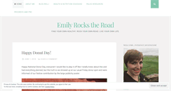 Desktop Screenshot of emilyrockstheroad.com